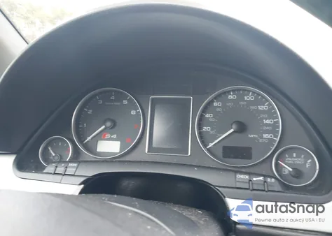 2004 Audi S4 4.2 z USA, uszkodzony, nr VIN WAUPL58E14A272475